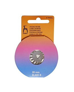 Rotary Cutter Blade - Zig Zag 28mm
