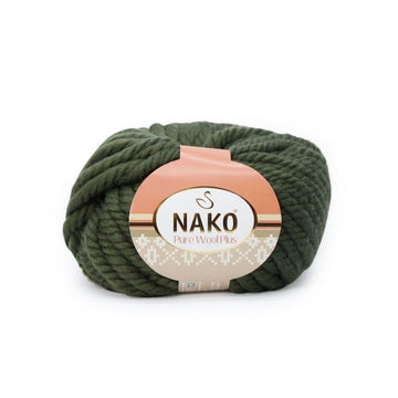 Nako Pure Wool Plus Yarn - Willow Bough
