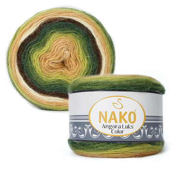 Nako Angora Luks Color Yarns