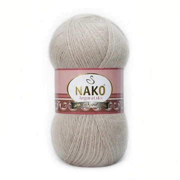 Nako Angora Luks Yarns - Pastel Grey