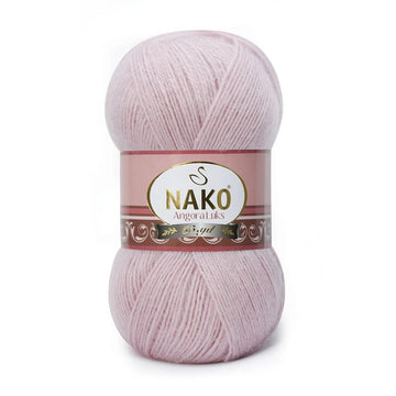 Nako Angora Luks Yarns - Pink Flare
