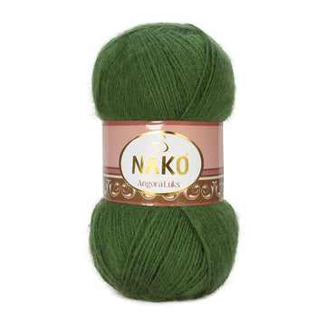 Nako Angora Luks Yarns - Pine Green