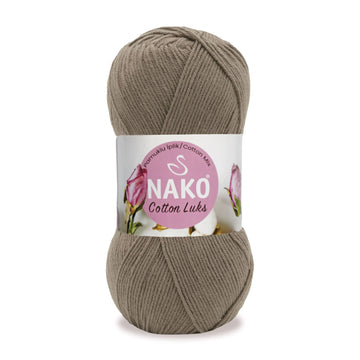 Cotton Luks - Pine cone and White