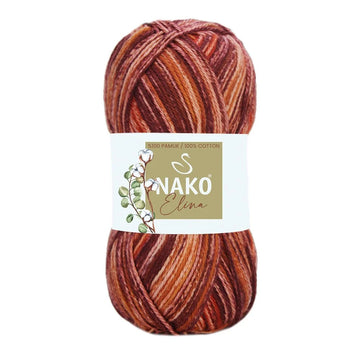 Nako Elina - Metallic Copper & Brown Rust
