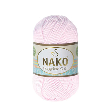 Nako Hosgeldin Soft Yarns - Pink