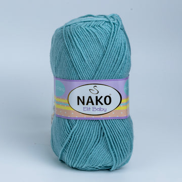 Nako Elit Baby Yarn - Dusty Teal