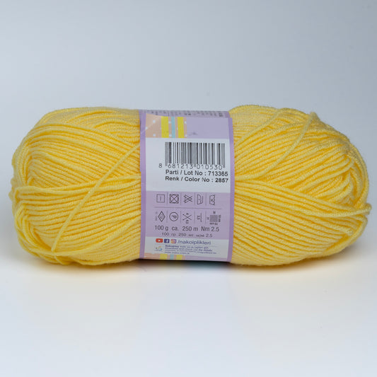 Nako Elit Baby Yarn - Yellow