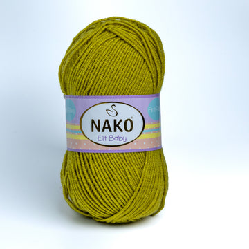 Nako Elit Baby Yarn - Dull Yellow