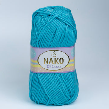 Nako Elit Baby Yarn - Turquoise Blue