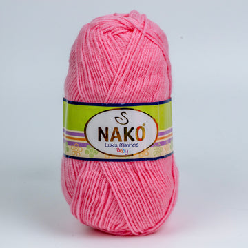 Nako Luks Minnos Yarn - Dusty Rose