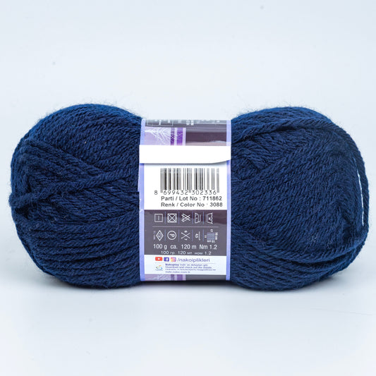 Nako Sport Wool - Dark Blue
