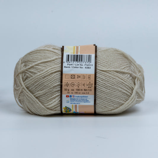 Nako Super Bebe - Half White
