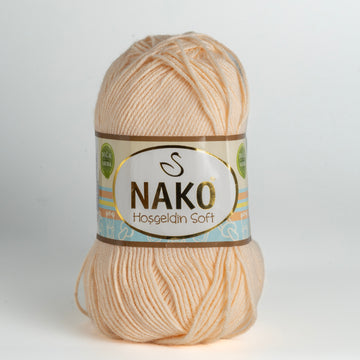 Nako Hosgeldin Soft Yarns - Peach