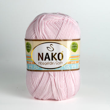 Nako Hosgeldin Soft Yarns - Pink