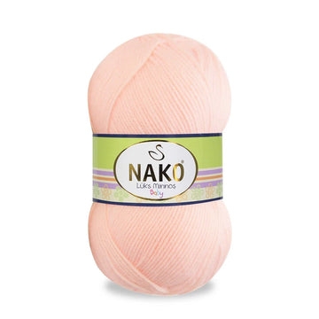 Nako Luks Minnos Yarn - Peach