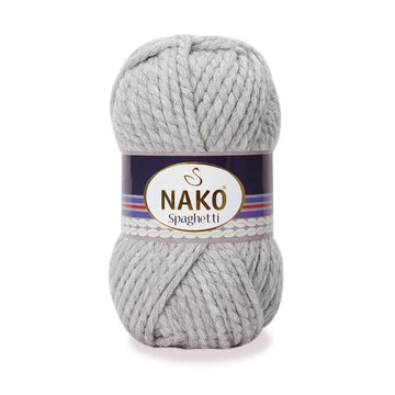 Nako Spaghetti Yarn - Grey