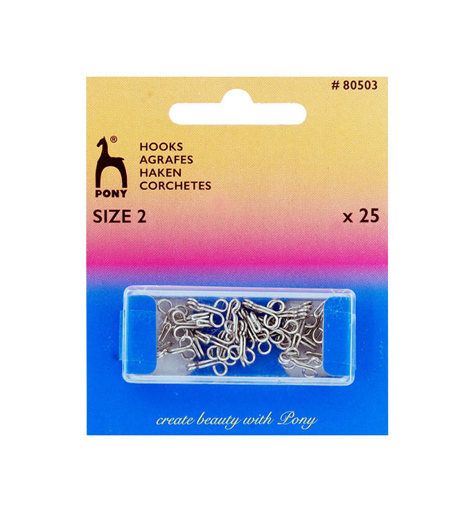 Hooks  25c  Size 2 Nickel