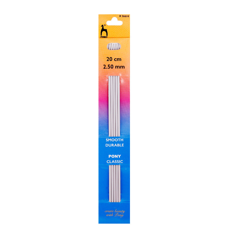 Aluminium Double Ended Knitting Pins