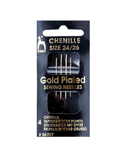 Chenille Sizes 24/26 Gold Plated - 4c