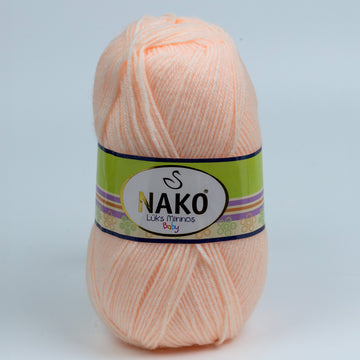 Nako Luks Minnos Yarn - Peach