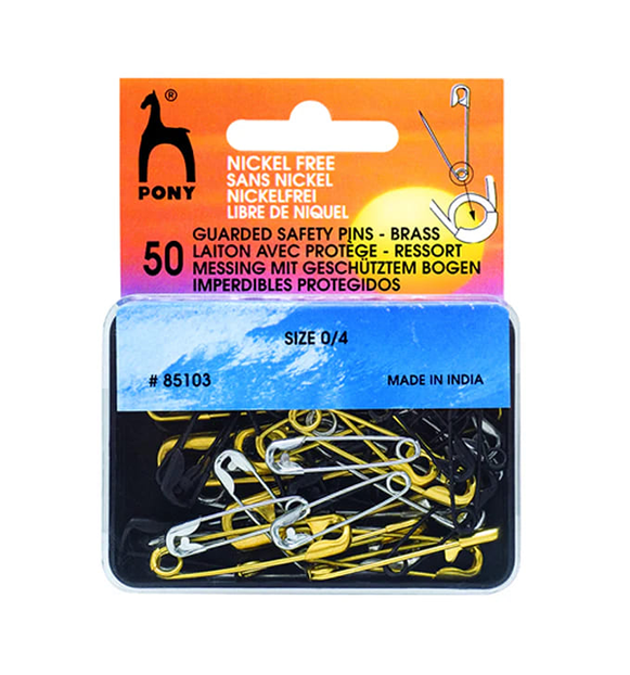 Pin Advanced Safety Guarded Safety Pins 50C Assorted