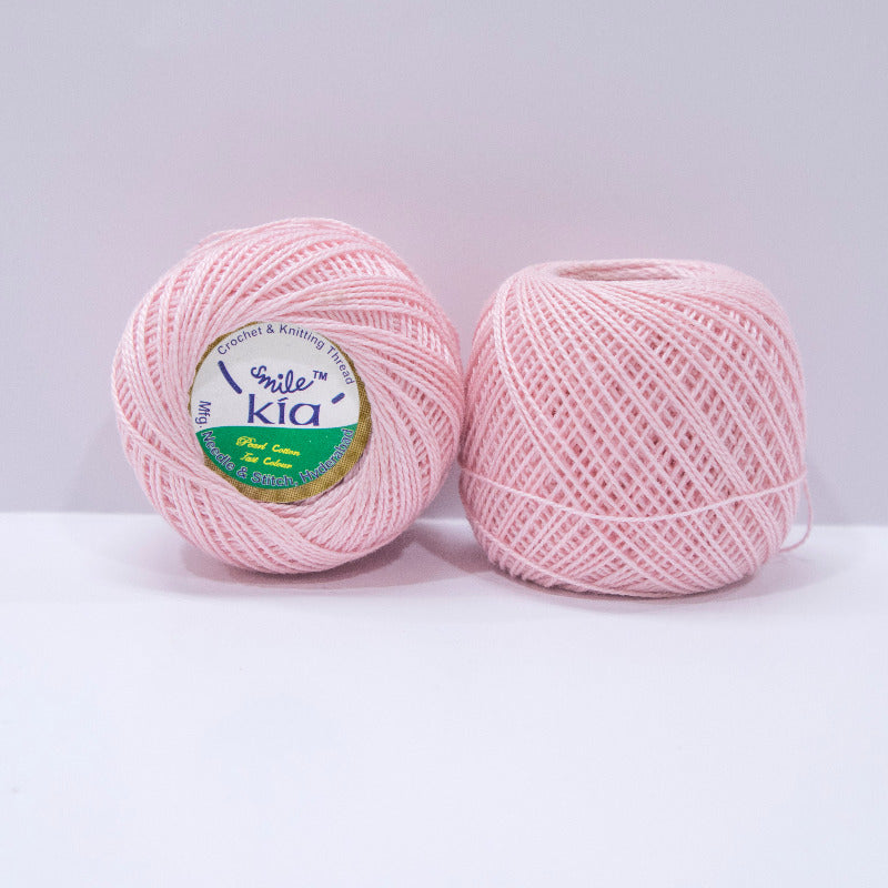 Kamal Kahdi Crochet Cone Threads, dark peach, Pack of 1 Cones main image 1