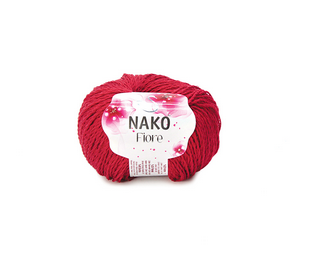 Nako Fiore Yarn  - Red