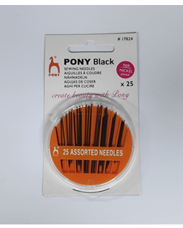 Needle Compact Black Assorted 25c