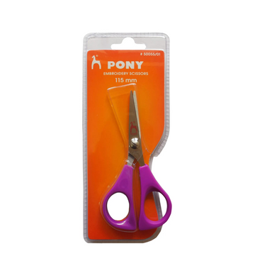 Embroidery Scissors - 115mm in Blister Pack