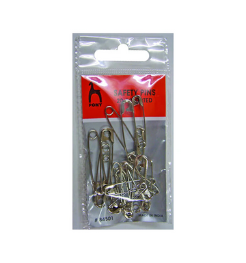 Safety Pins 20C Assorted