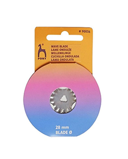 Rotary Cutter Blade - Wave 28mm