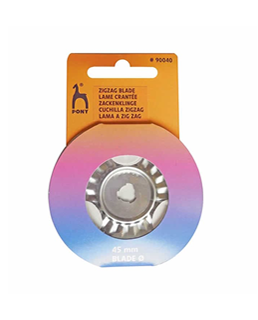 Rotary Cutter Blade - Zig Zag 45mm