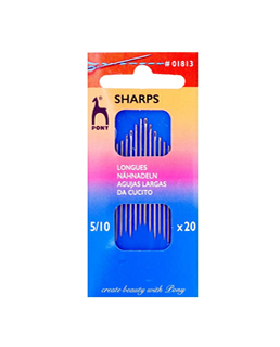 Sharps Sizes 5-10 20c Plain Eye