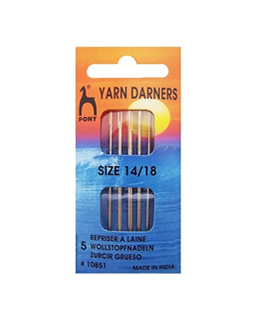 Yarn Darners Sizes 14-18 Gold Eye